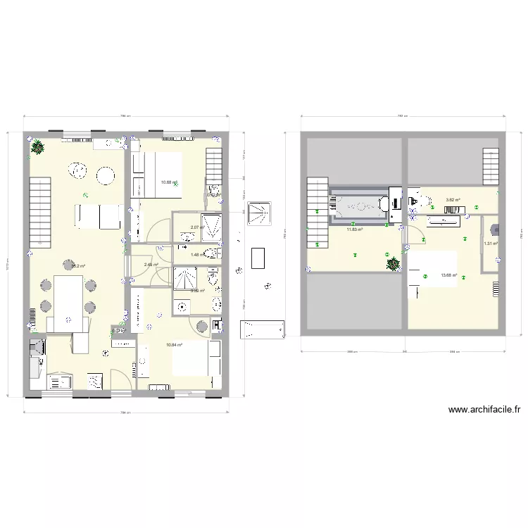 maison francis v9. Plan de 