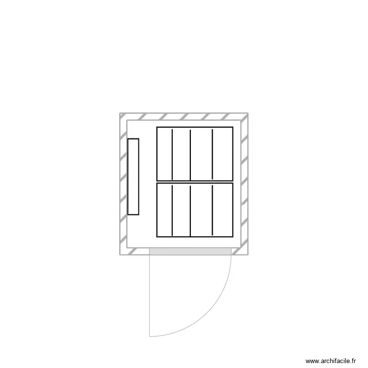 eminet chambre. Plan de 