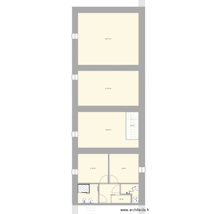 projet ferme 2. Plan de 0 pièce et 0 m2