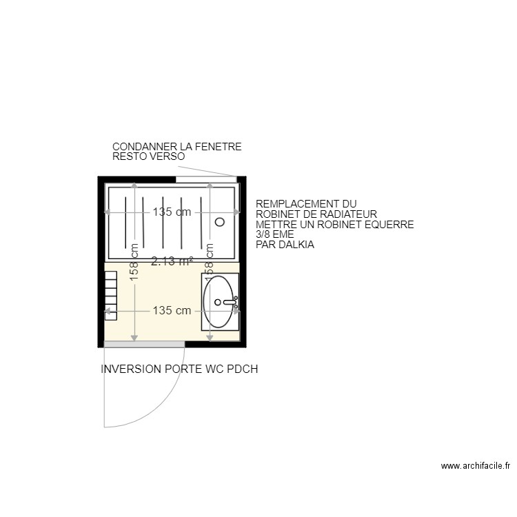 DOUCHET CHRISTIAN . Plan de 0 pièce et 0 m2