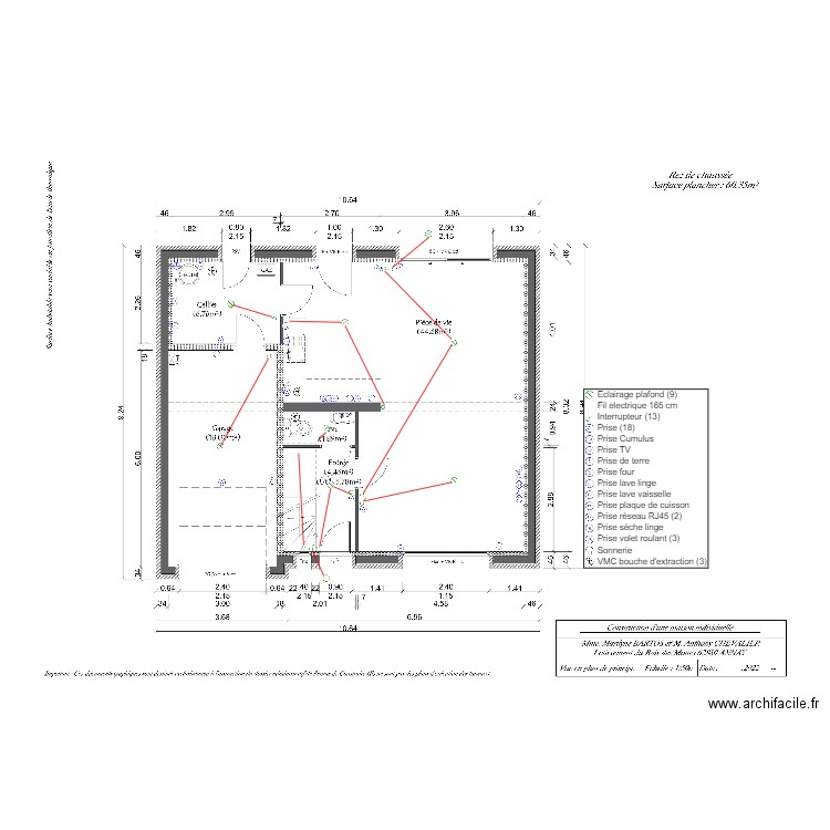 BARTOS RDC. Plan de 0 pièce et 0 m2