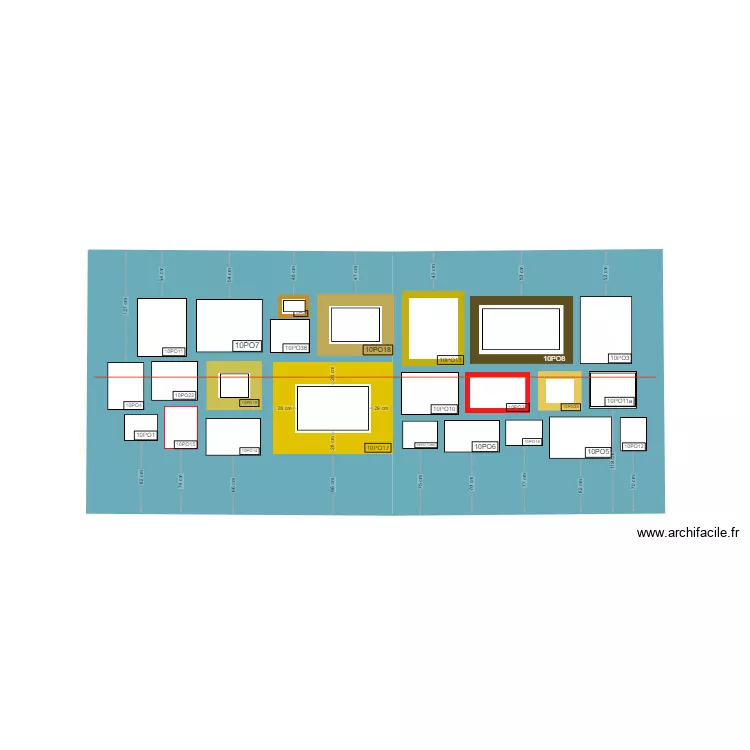 ESPACE 10_Salon. Plan de 