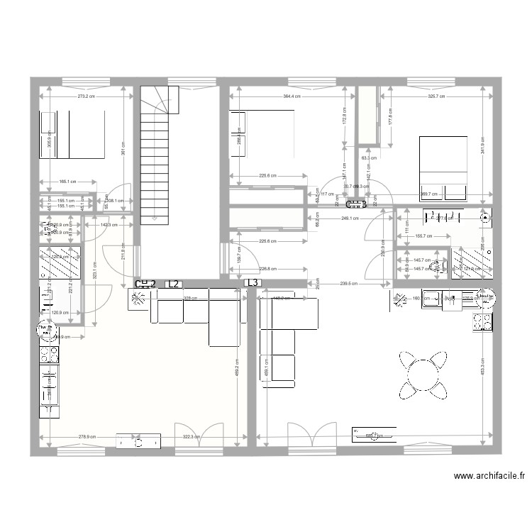 corcieux 1er Etage NOUVEAU. Plan de 0 pièce et 0 m2