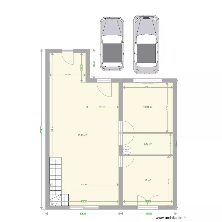 maison3. Plan de 