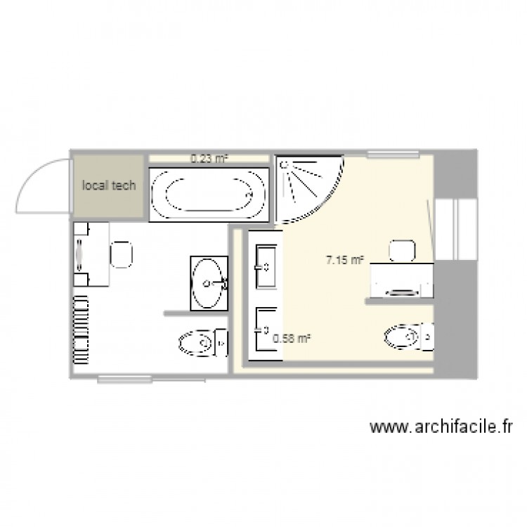 sdbprojet5. Plan de 0 pièce et 0 m2