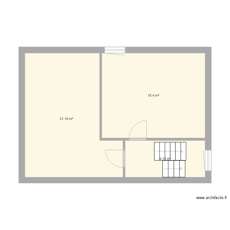 plan chambre grenier 1. Plan de 0 pièce et 0 m2