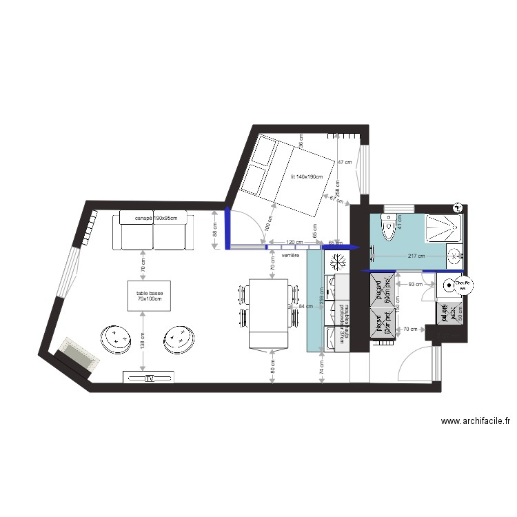 projet seveste plan N3 3. Plan de 0 pièce et 0 m2