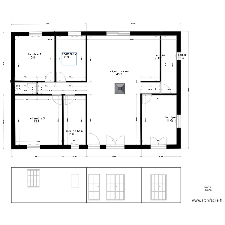 LAETI RDCH 14. Plan de 0 pièce et 0 m2