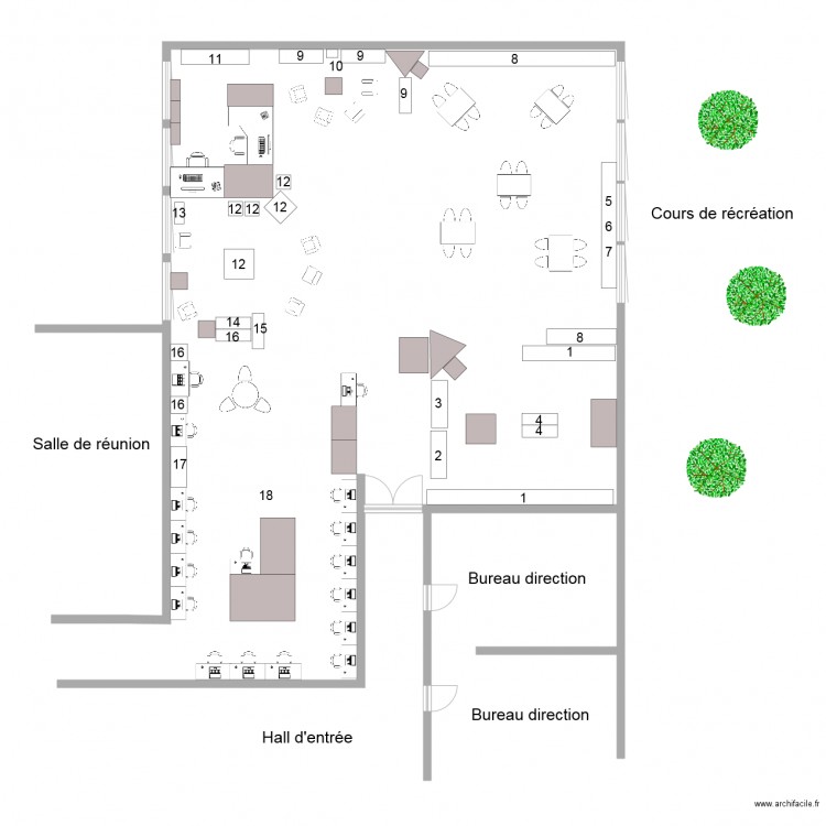 Plan CDI. Plan de 0 pièce et 0 m2
