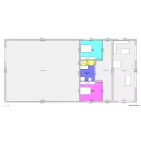 etage 60 m2  &agrave; jour 