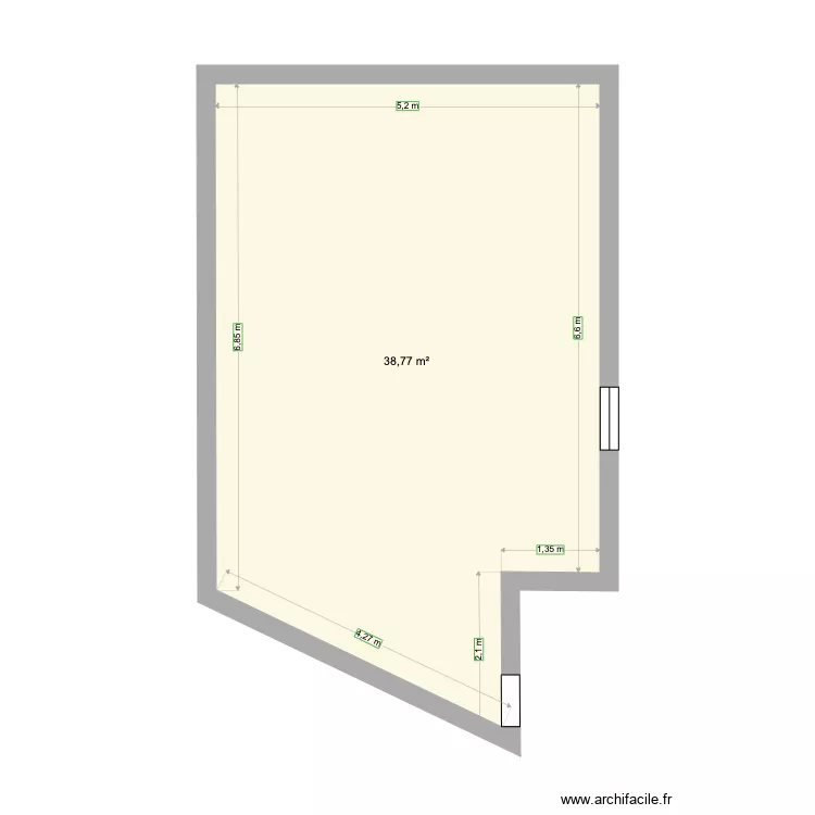 Grenier. Plan de Grenier. Plan de