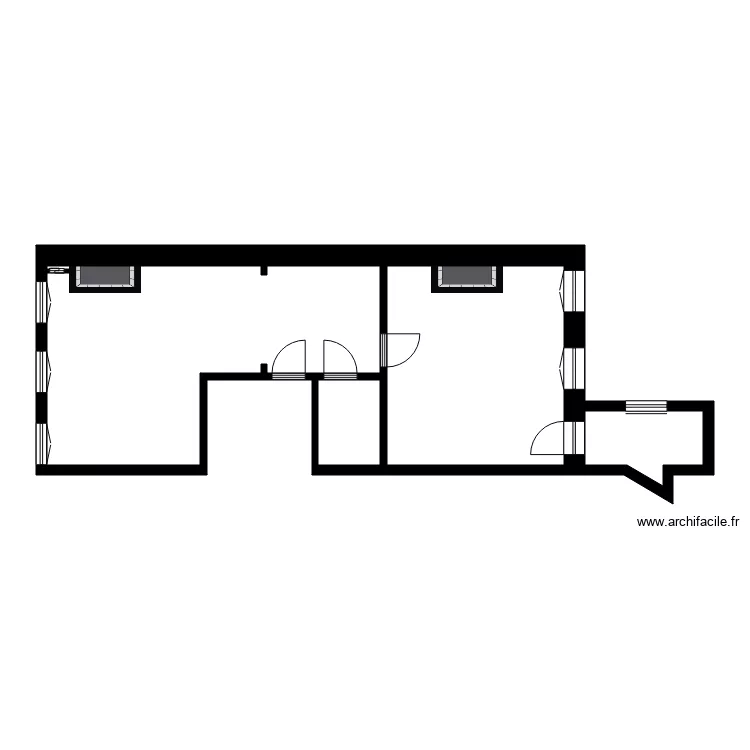 ROFI 1er ETAGE. Plan de 