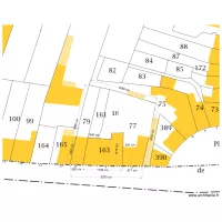 plan de masse apr&egrave;s d&eacute;molition Noyant