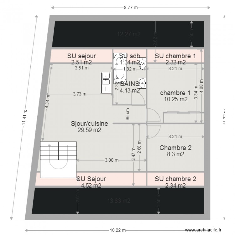 cel Comble 2  v2ch . Plan de 0 pièce et 0 m2