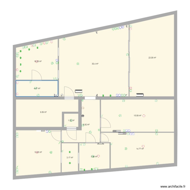 plan elec. Plan de 0 pièce et 0 m2