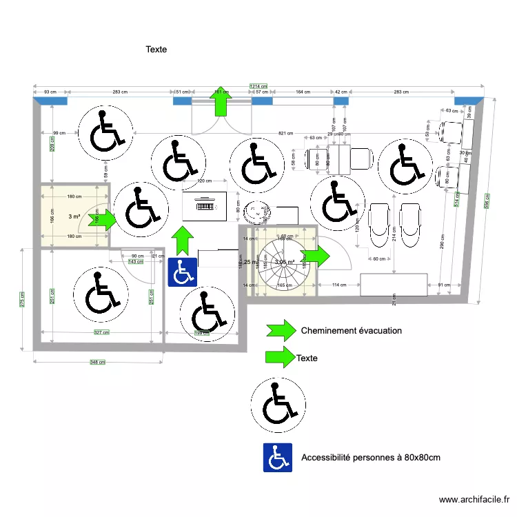 plan nouveau salon 2. Plan de 