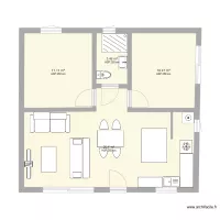 appartement 55m2 2 chambres