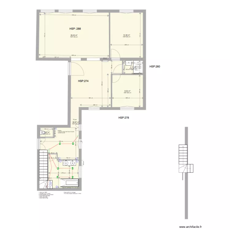 soret plan elec  bureau sdb 11 octobre. Plan de 