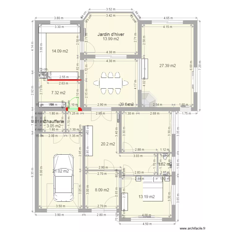 Moulin RDC 08 01. Plan de 