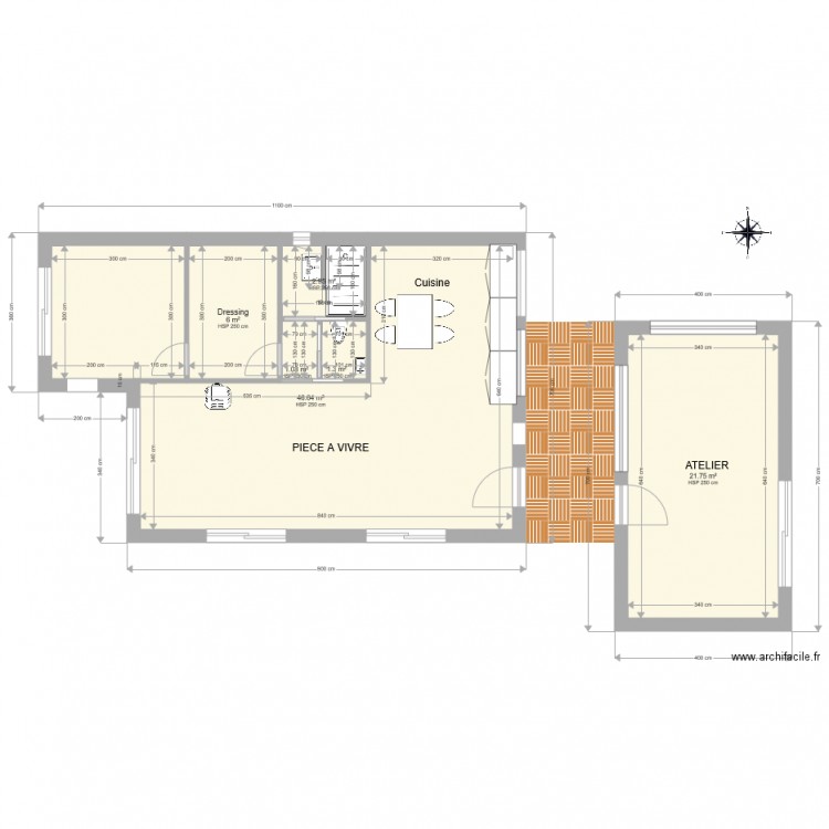 trottigny2bis. Plan de 0 pièce et 0 m2