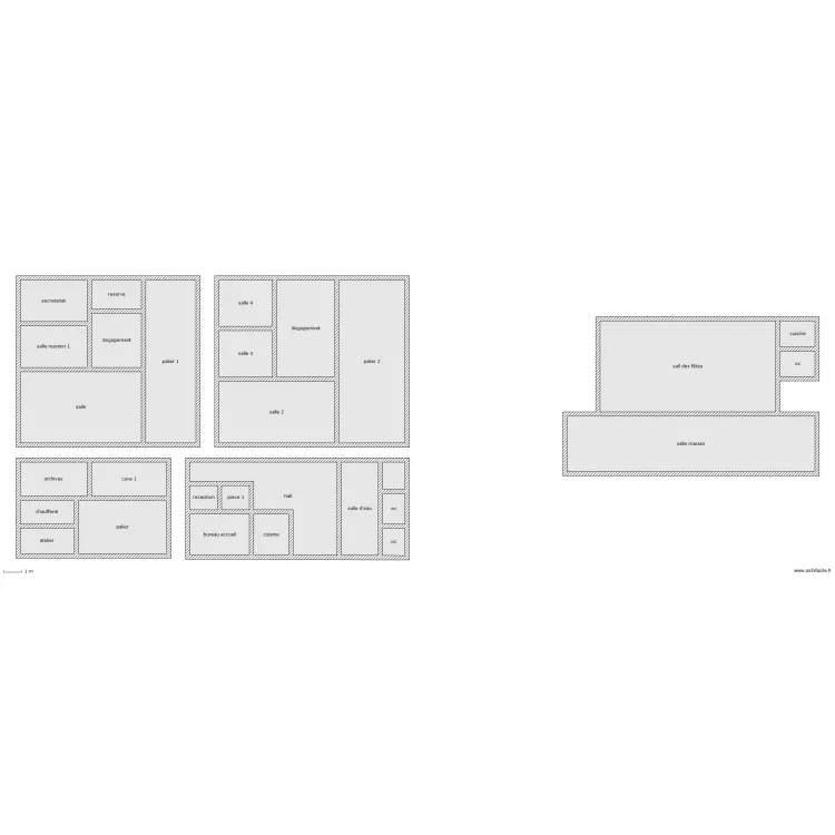 paroisse 508e. Plan de 