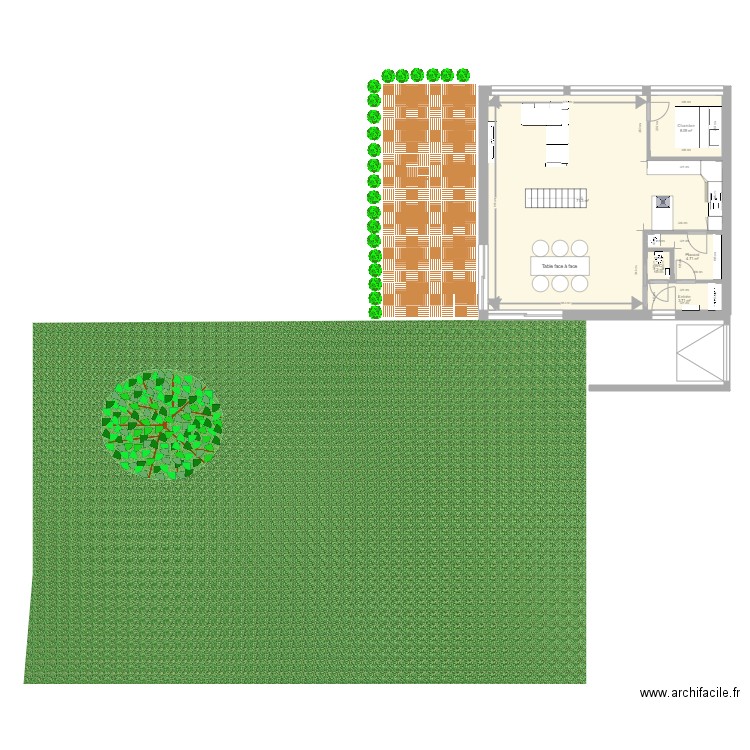 loft. Plan de 0 pièce et 0 m2