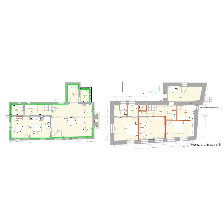 Cabrieres 19 juin 22 v3. Plan de 0 pièce et 0 m2