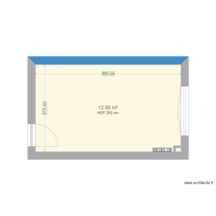 Chambre filles. Plan de 0 pièce et 0 m2