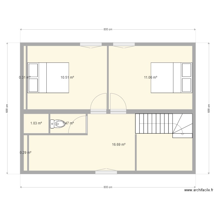 maison bois. Plan de 0 pièce et 0 m2