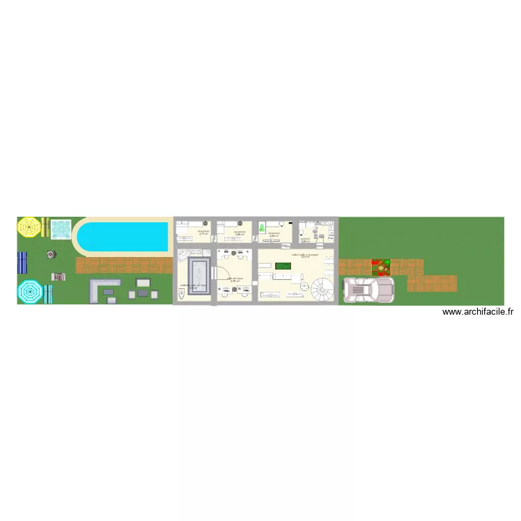 ma future pisine. Plan de 