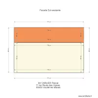 Fa&ccedil;ade  EST existante