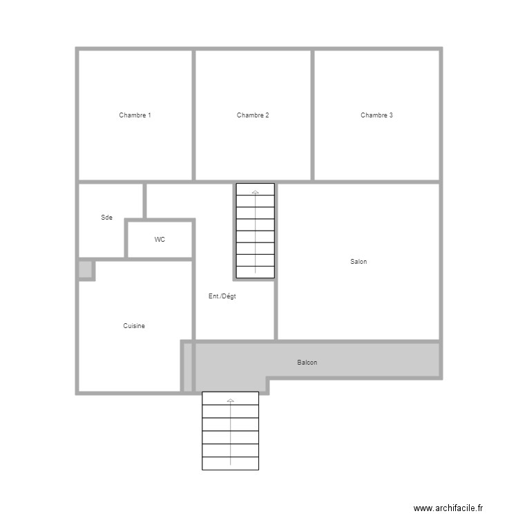 AGOSTINI RDC. Plan de 0 pièce et 0 m2