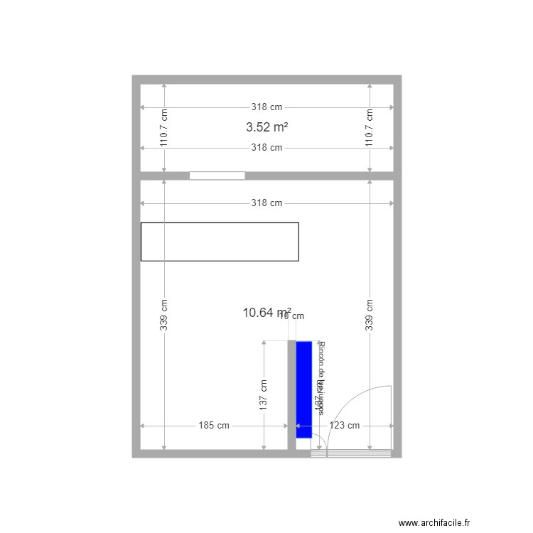 55580 Local Actual. Plan de 0 pièce et 0 m2