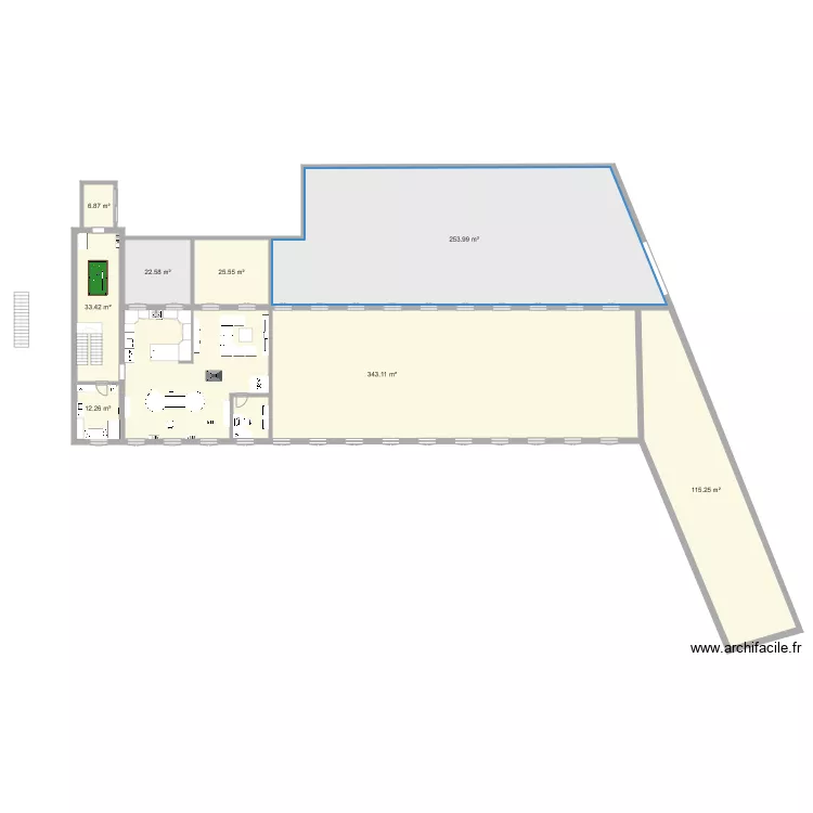 Loft Fred 1. Plan de 