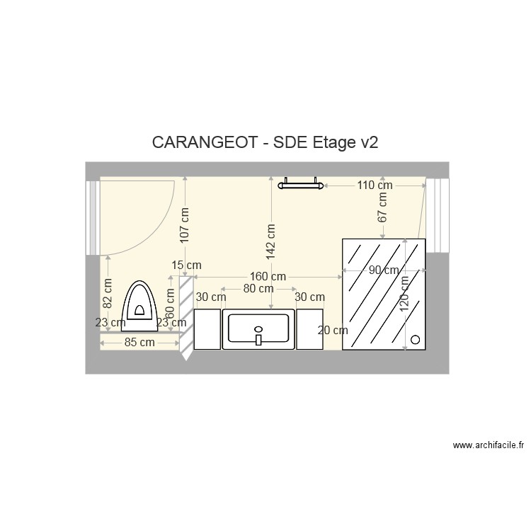 SDE Etage v2. Plan de 0 pièce et 0 m2