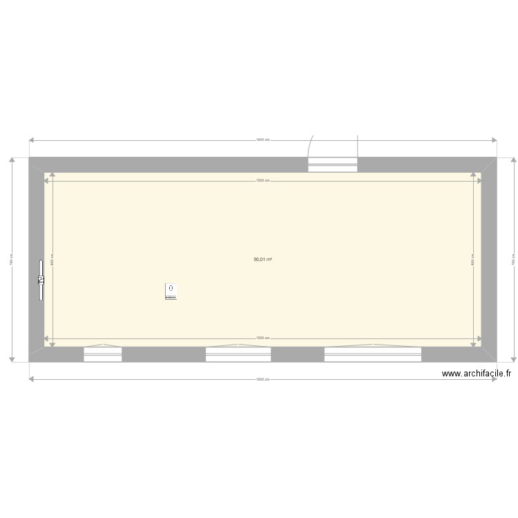 Grange Neuville Projet 1er (1). Plan de 0 pièce et 0 m2