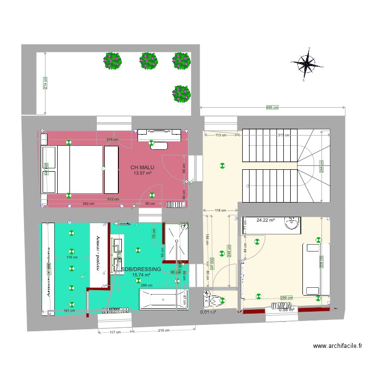 Collonges N1. Plan de 0 pièce et 0 m2