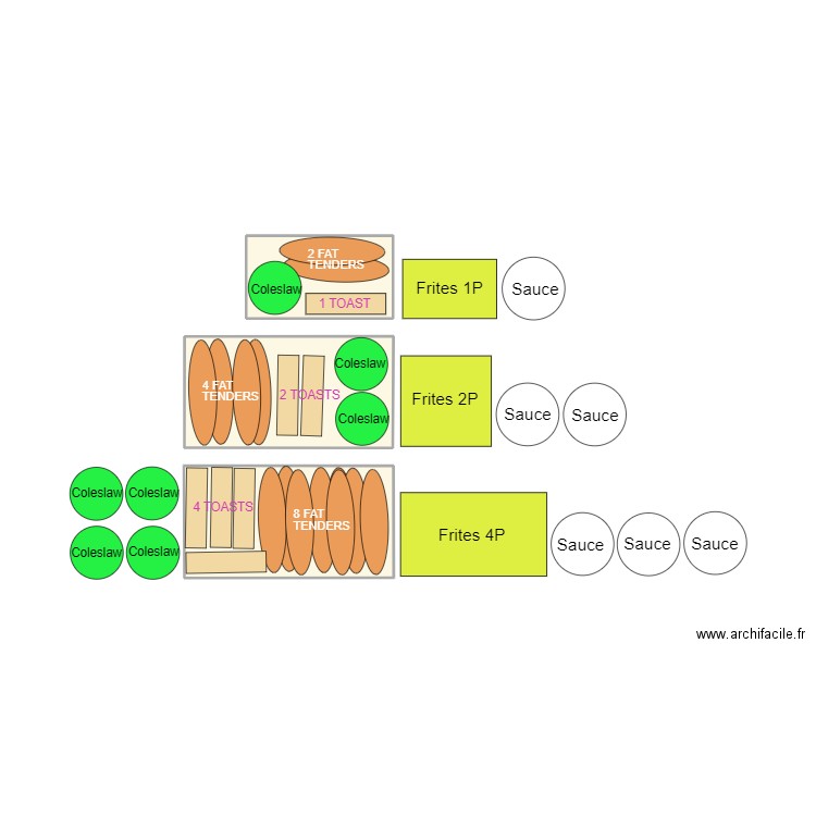 BOX COMBO 1P - MFP. Plan de 3 pièces et 12 m2