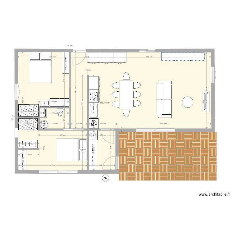 Projet container 5 Bis. Plan de 0 pièce et 0 m2
