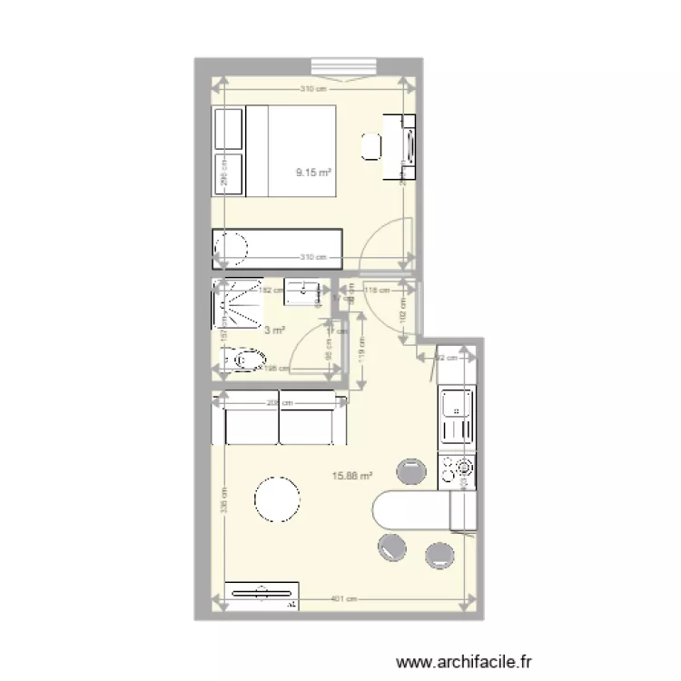 sebastopol etage droit v2. Plan de 