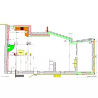 Emplacements des evacuations