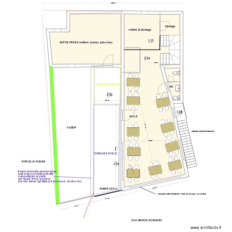 LA GUINGUETTE R+1. Plan de 0 pièce et 0 m2