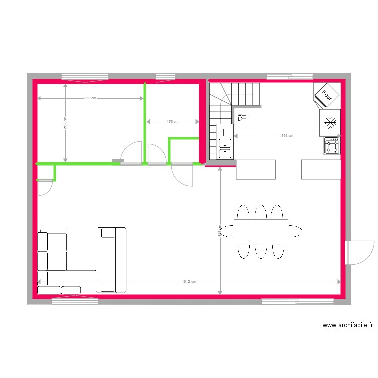 Garage 2020 n21 Cloisons et Amenagements. Plan de 0 pièce et 0 m2
