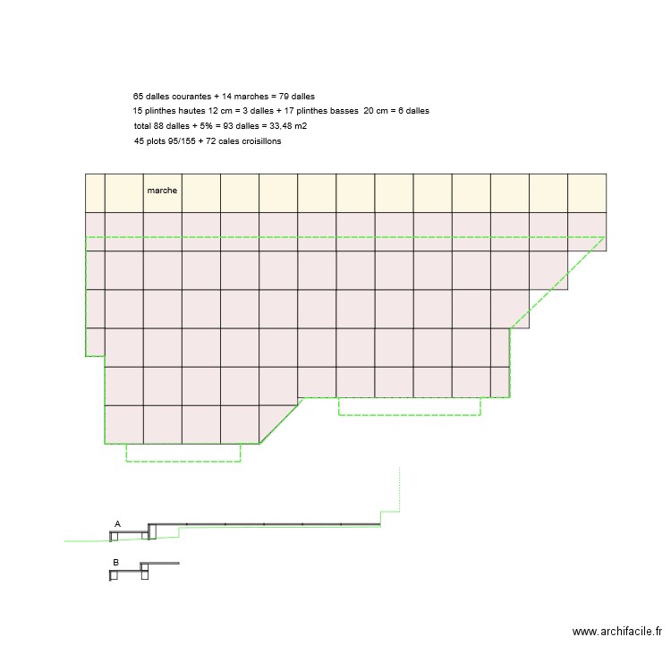 Lacanau Terrasse 2021. Plan de 0 pièce et 0 m2
