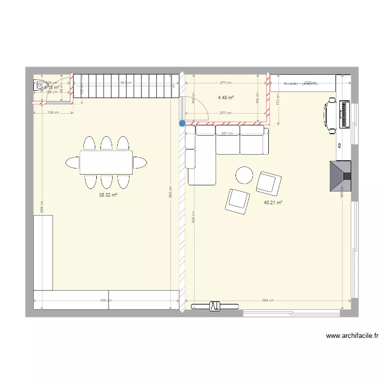 AMENAGEMENT ETAGE 2021. Plan de 