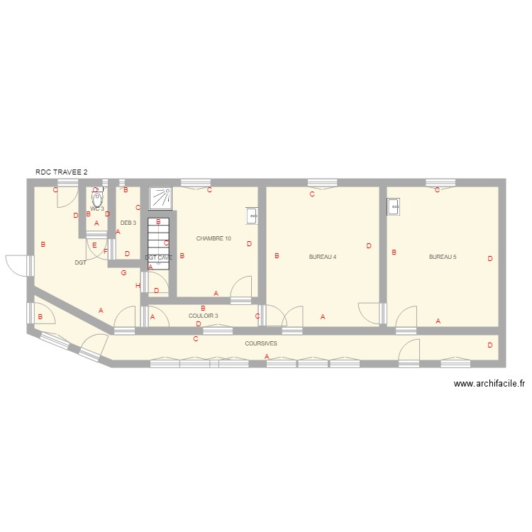 PERNET VELLEXON 2. Plan de 0 pièce et 0 m2