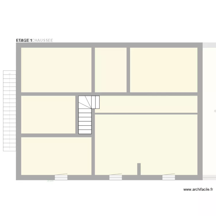 Maison Laetitia II. Plan de 