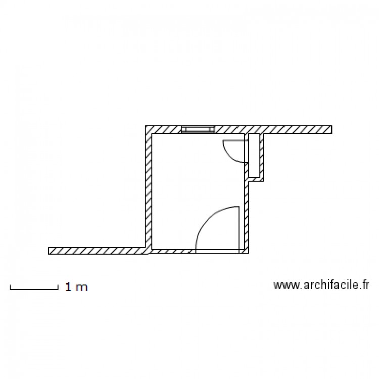 SdB . Plan de 0 pièce et 0 m2