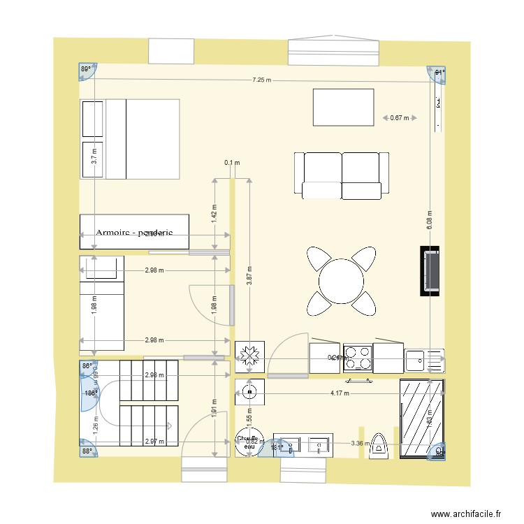 maison du peintre. Plan de 0 pièce et 0 m2