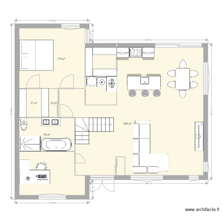 Plan 2. Plan de 0 pièce et 0 m2